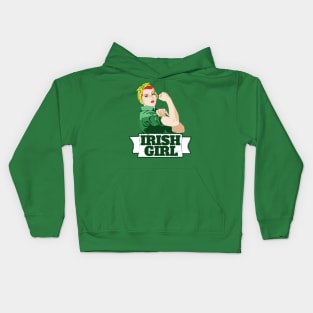 Irish Girl Kids Hoodie